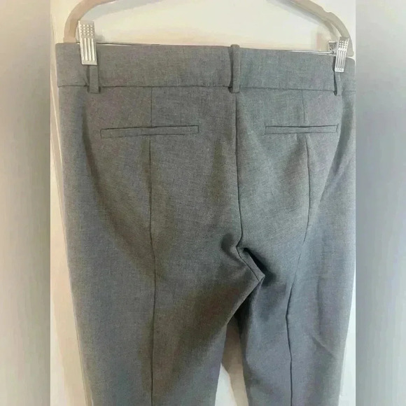 J. Crew 360 Women’s Heather Graphite Cameron Slim Crop Four Season Stretch Pants - Picture 4 of 8